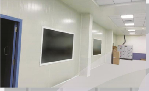 PUF Insulated Sandwich Panels For Partitions And Enclosures